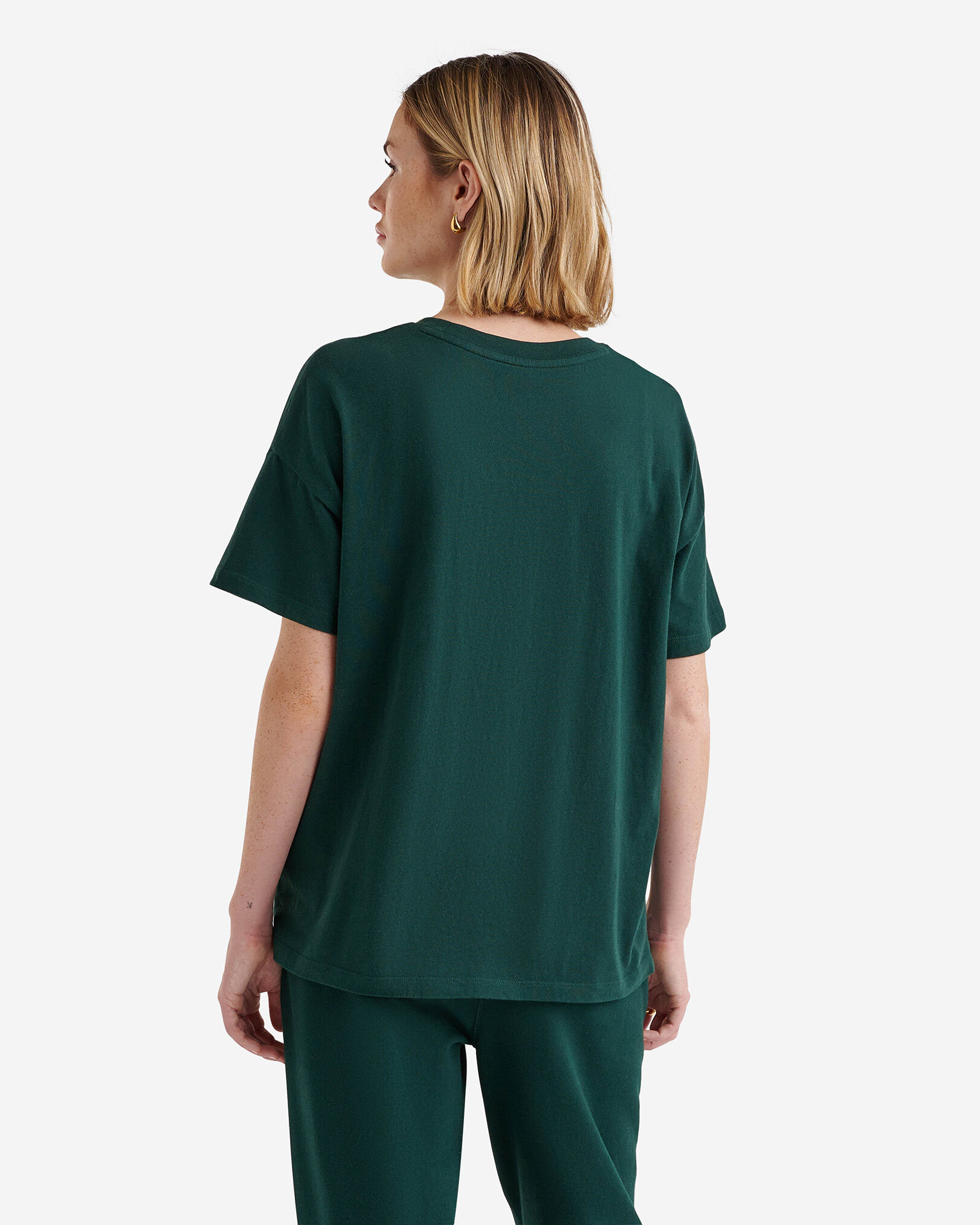 Womens Organic Relaxed Cooper T-Shirt | Roots