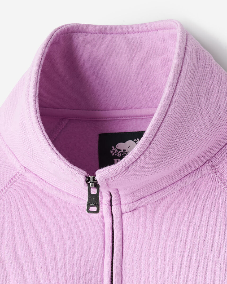 Chandail à demi-glissière en coton bio Cooper 