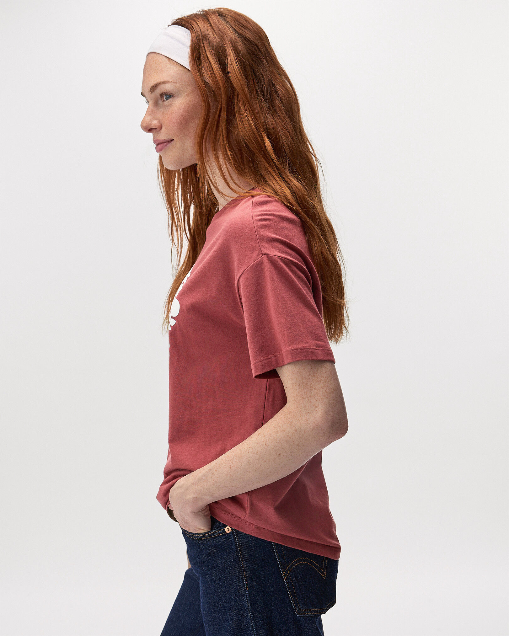 Womens Organic Relaxed Cooper T-shirt