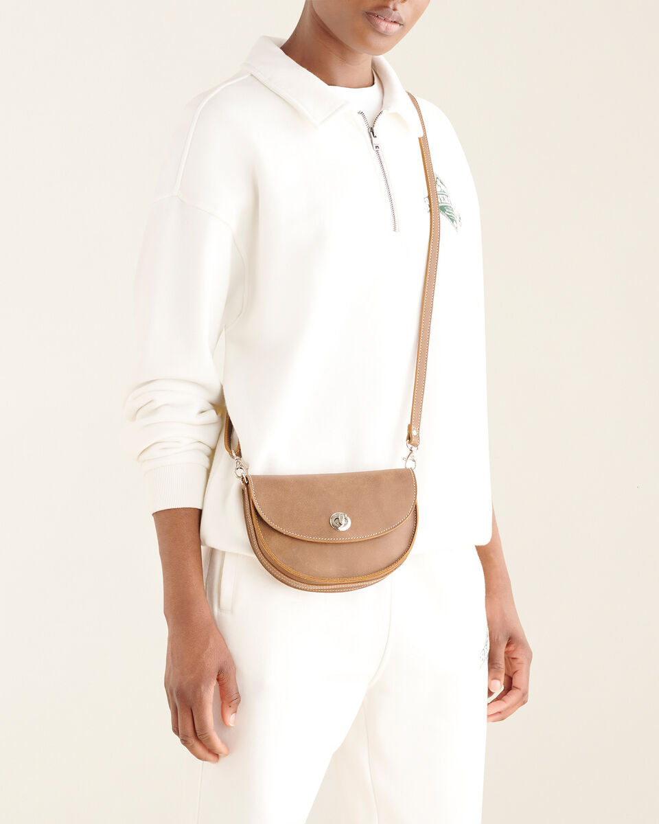 Mini sac à bandoulière en cuir Tribe