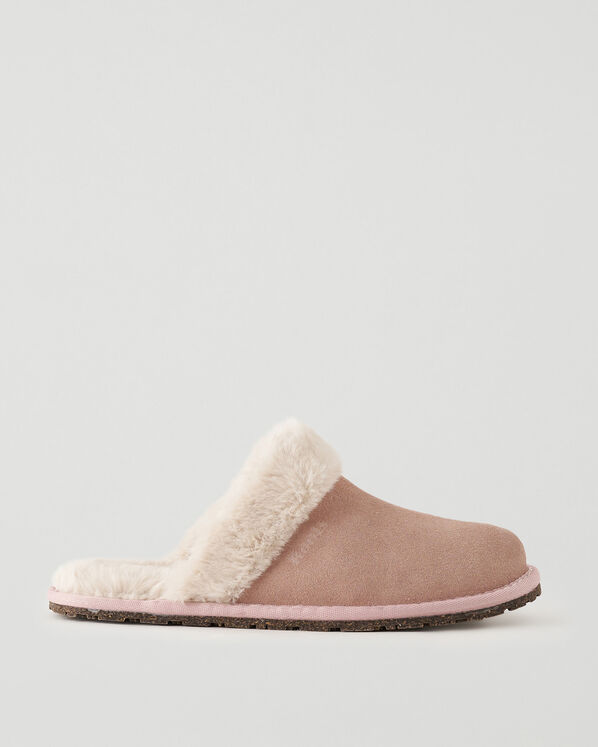 Womens Mule Suede Slipper