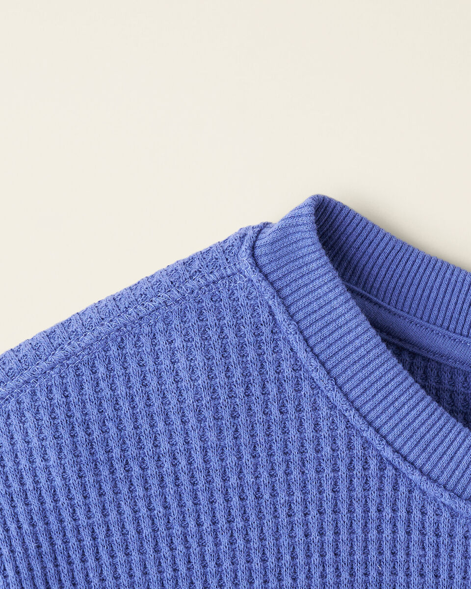 Waffle Long Sleeve Top