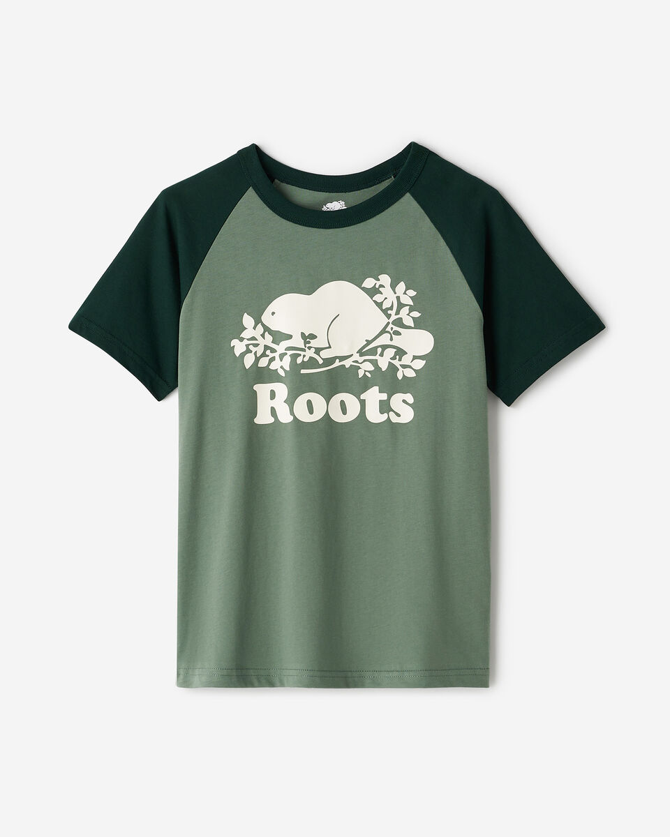Kids Organic Cooper Baseball T-Shirt