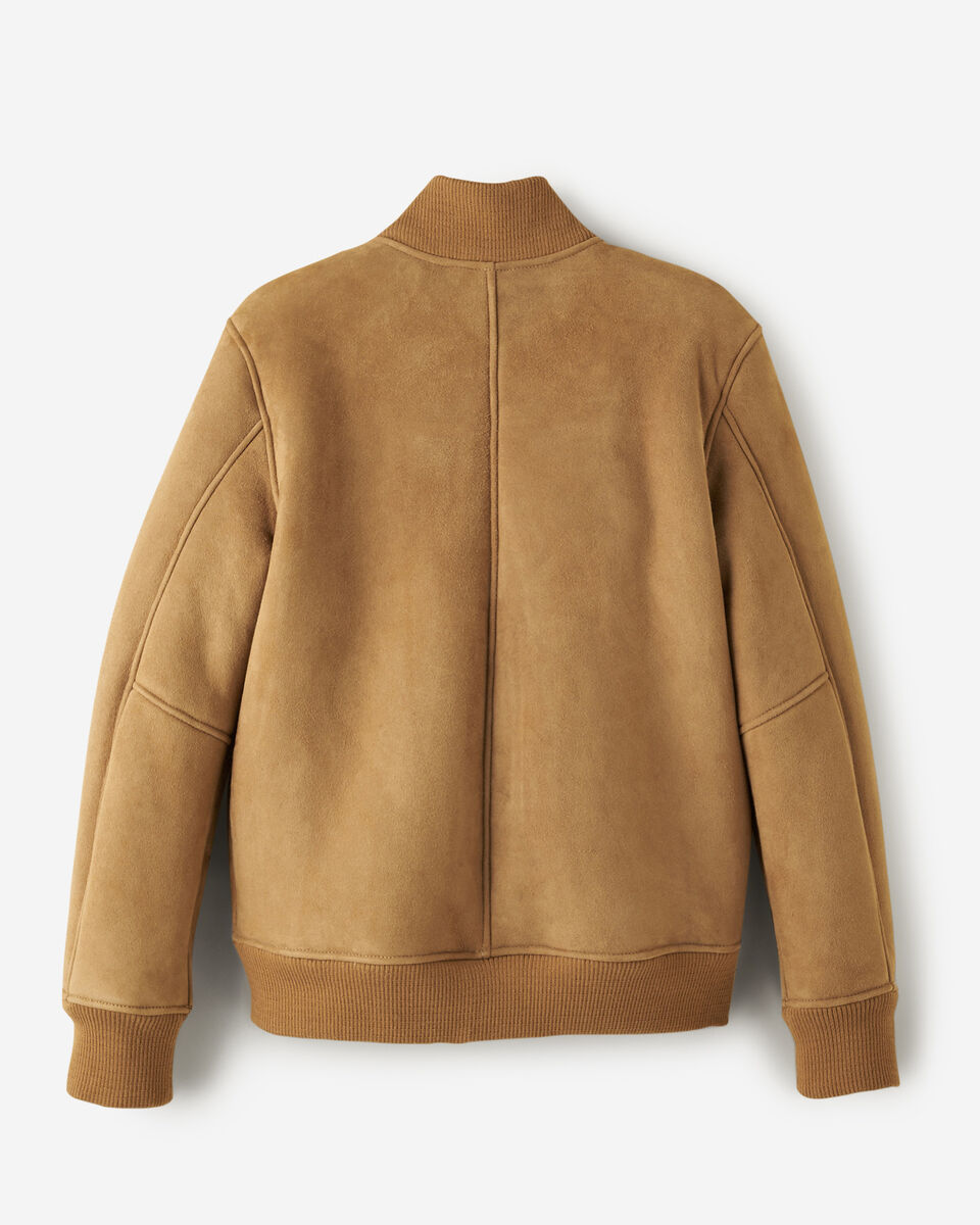 Blouson universitaire en mouton