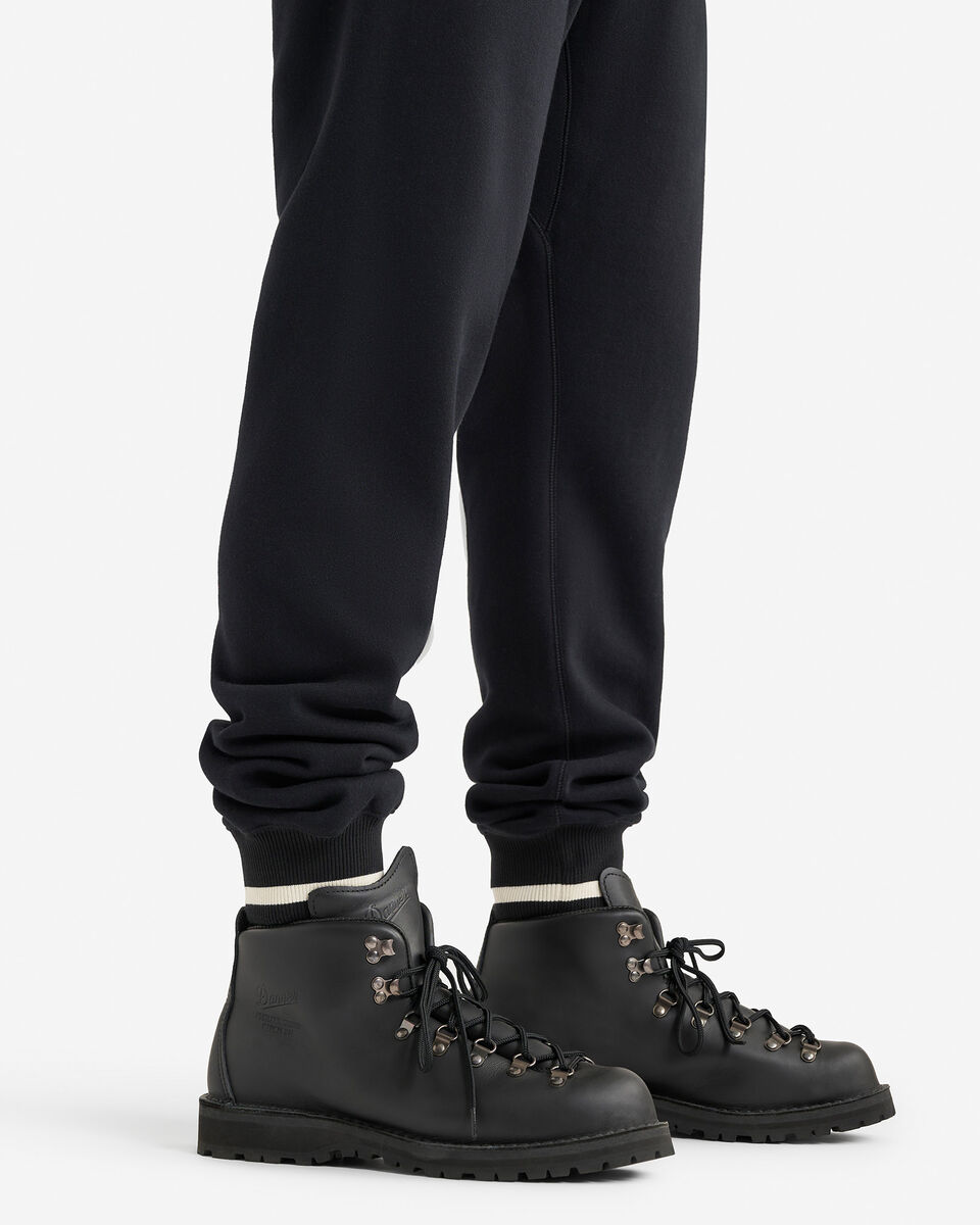 Pantalon original en molleton à chevilles côtelées Cabane