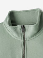 Organic Cooper Relaxed Half Zip Stein
