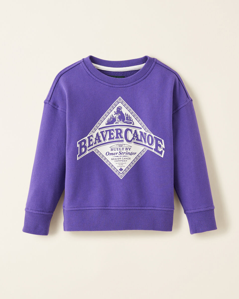 Toddler Beaver Canoe Relaxed Crew Sweatshirt