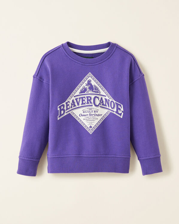 Toddler Beaver Canoe Relaxed Crew Sweatshirt