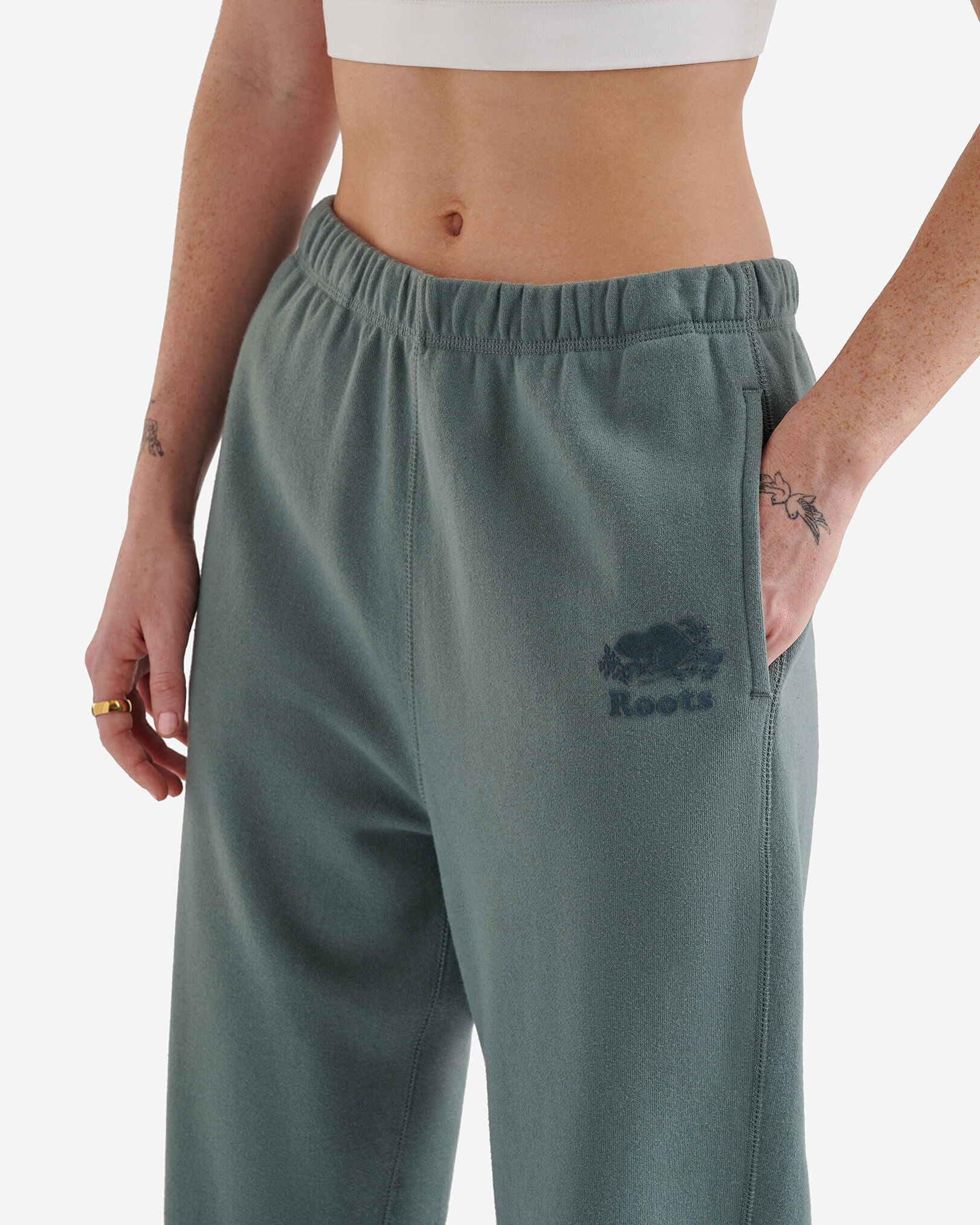 Organic Cooper High Waisted Sweatpant
