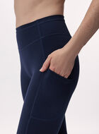Legging sport &eacute;vas&eacute; en tricot