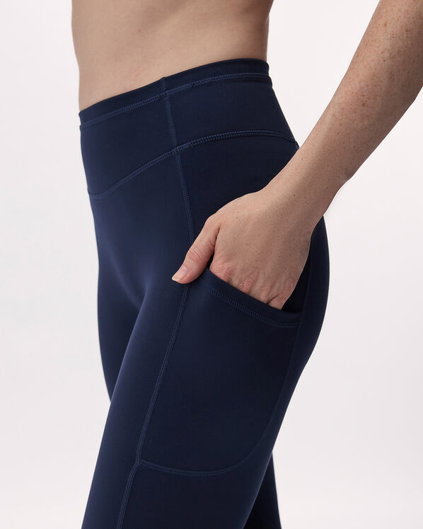 Legging sport &eacute;vas&eacute; en tricot
