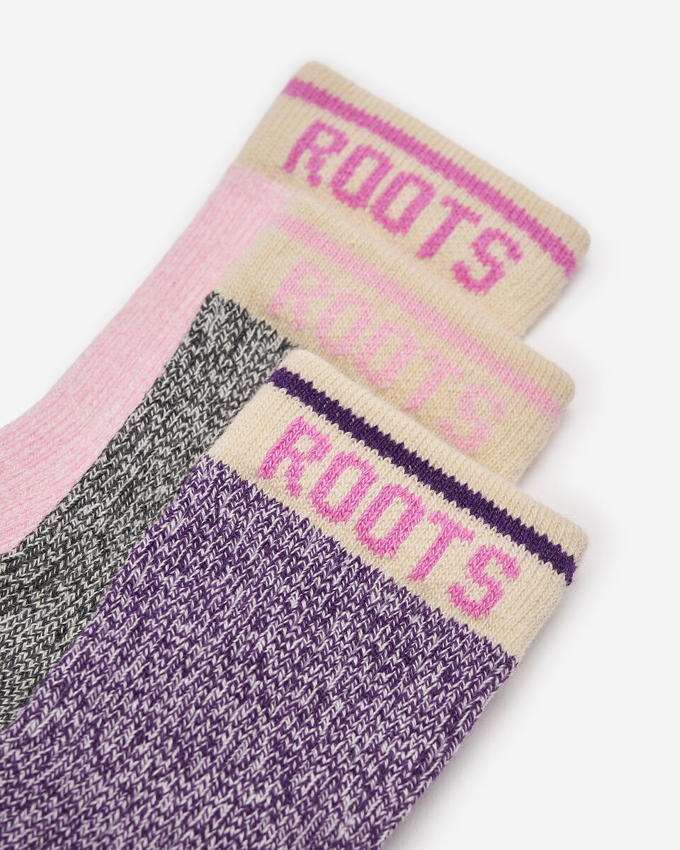 Baby & Toddler Cabin Ankle Sock 3 Pack