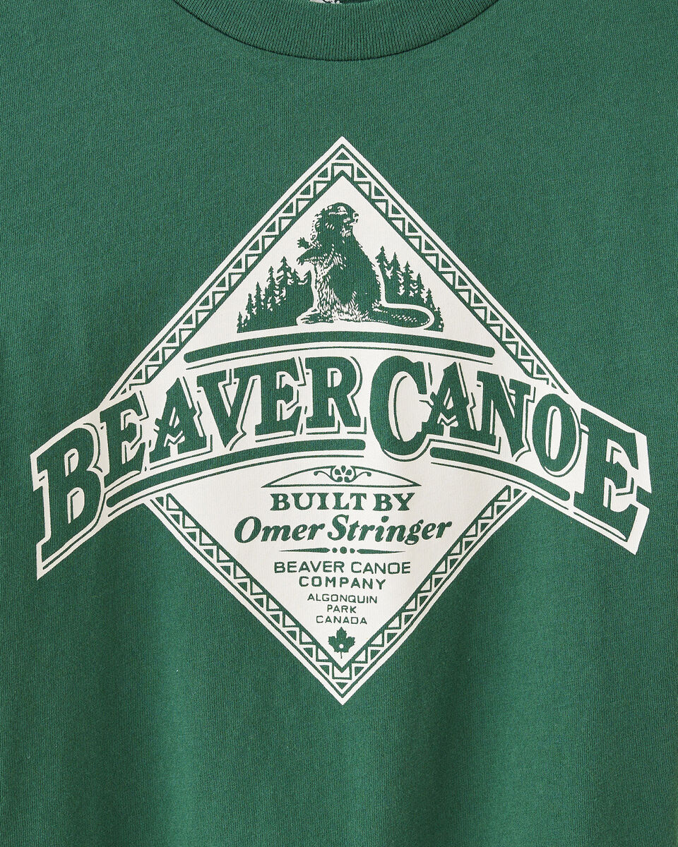 T-shirt décontracté Beaver Canoe pour tout-petits