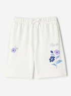 Short motif floral pour enfant