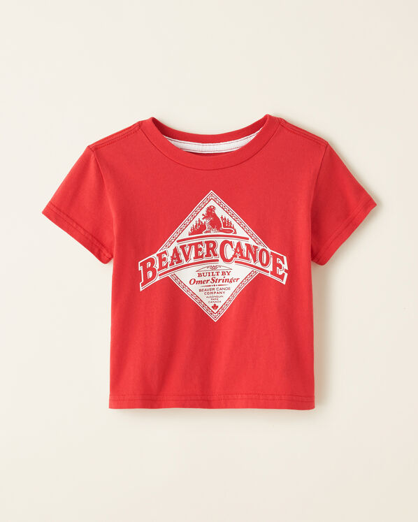 T-shirt décontracté Beaver Canoe pour bébé