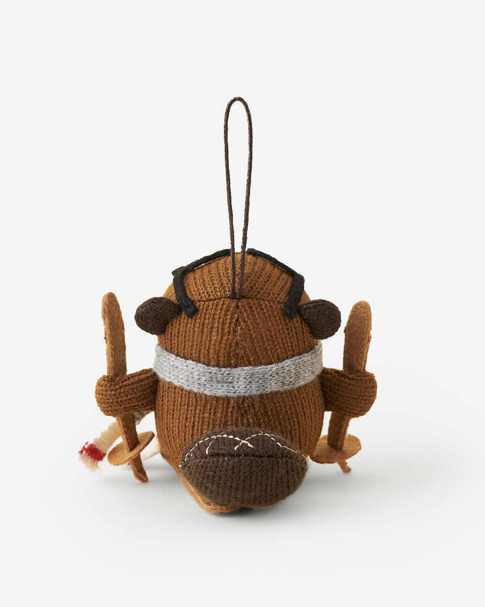 Ornement Castor skieur
