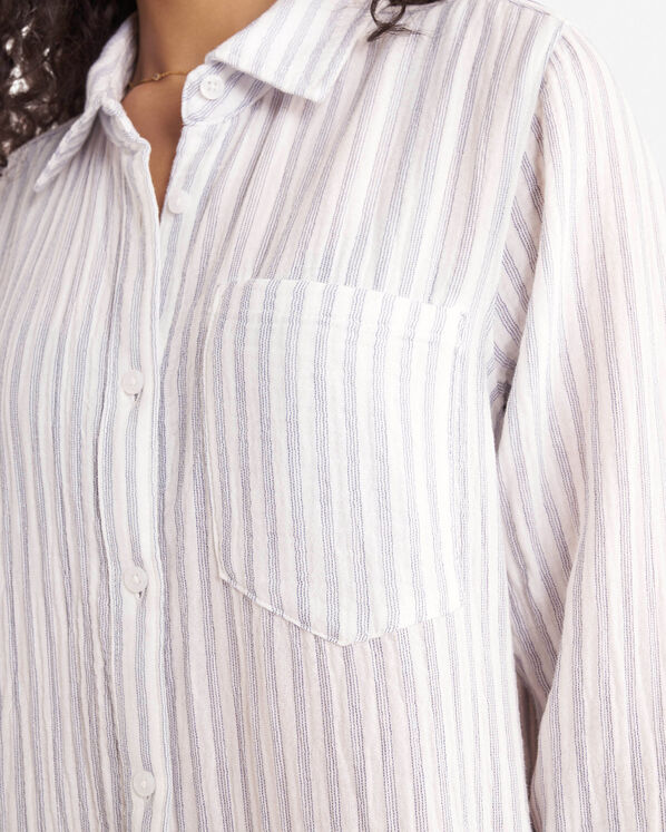 Isla Cotton Gauze Shirt Dress Isla Cotton Gauze Shirt Dress