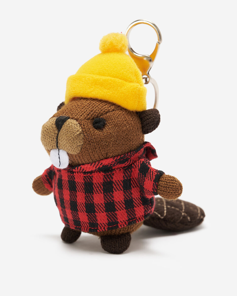 Lumberjack Beaver Keychain