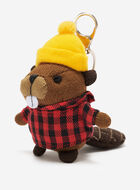 Lumberjack Beaver Keychain