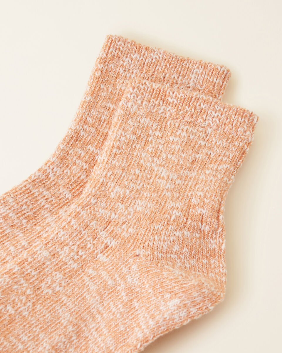 Adult Slub Short Sock
