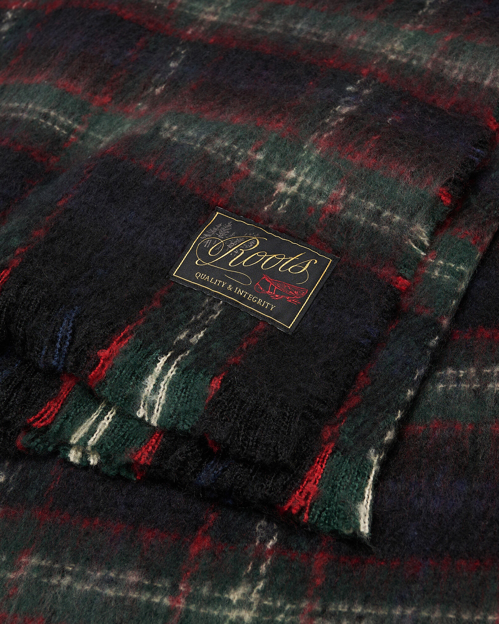 Plaid Throw