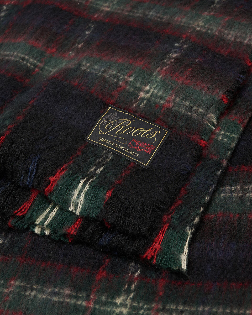 Plaid Throw