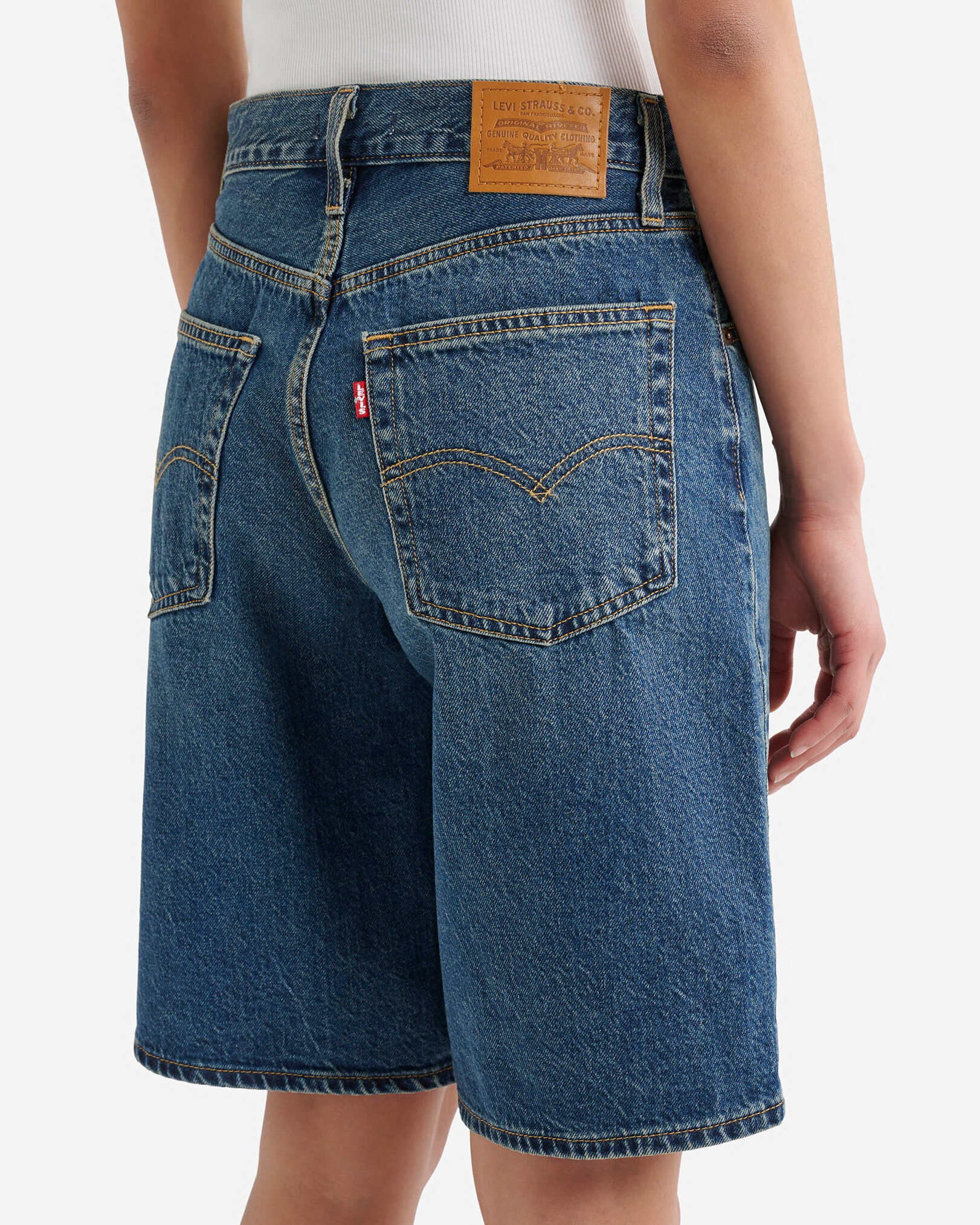 Short ample en denim Levi’s pour femmes 11 po