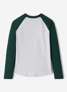 Kids Organic Cooper Baseball T-Shirt