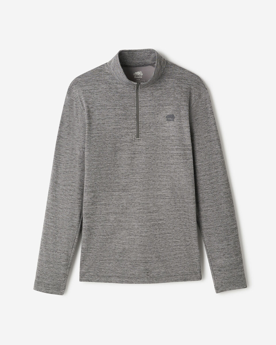 Active Textured Quarter Zip