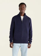 Robson Relaxed Half Zip Stein Sweater