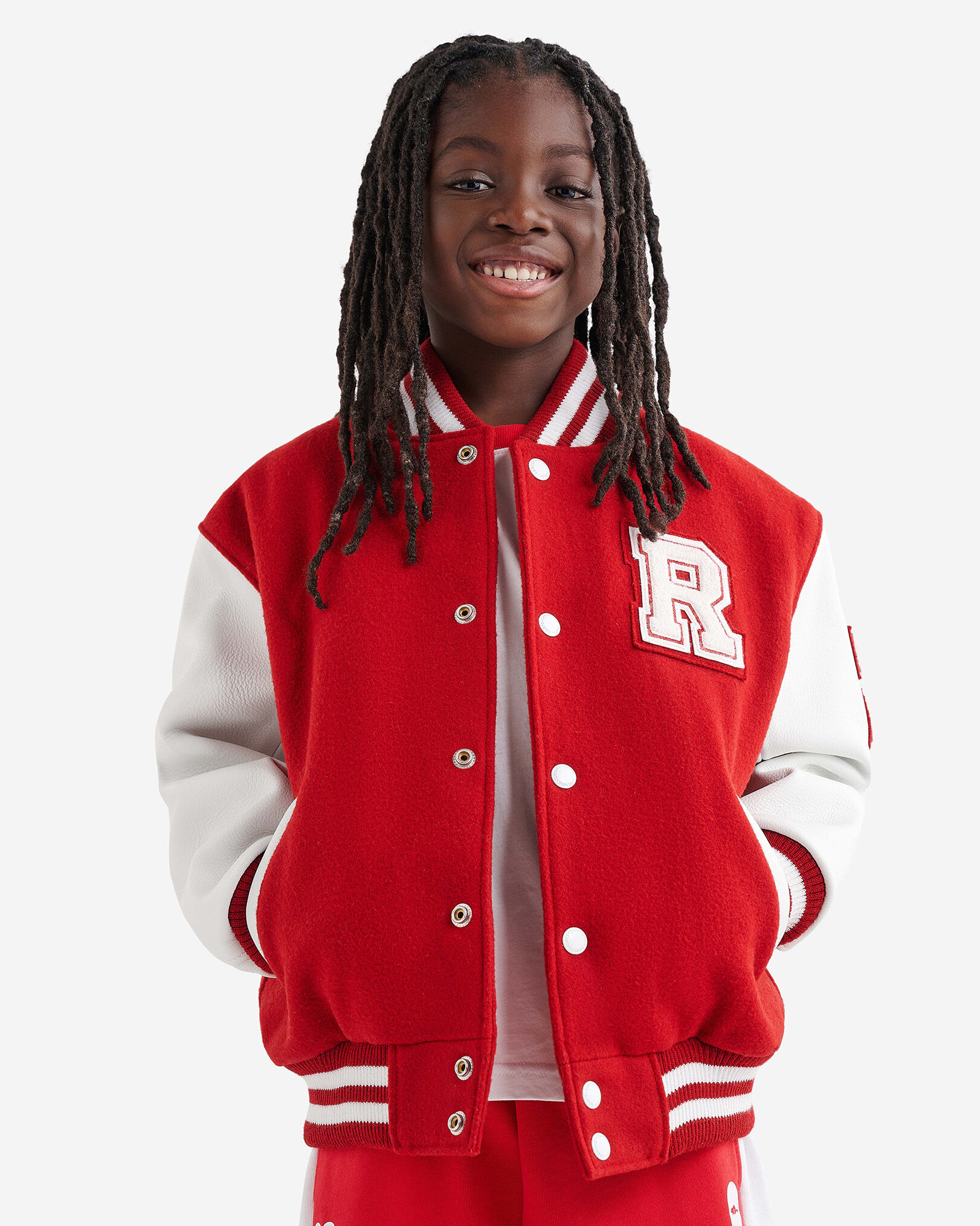 Varsity jacket kids on sale