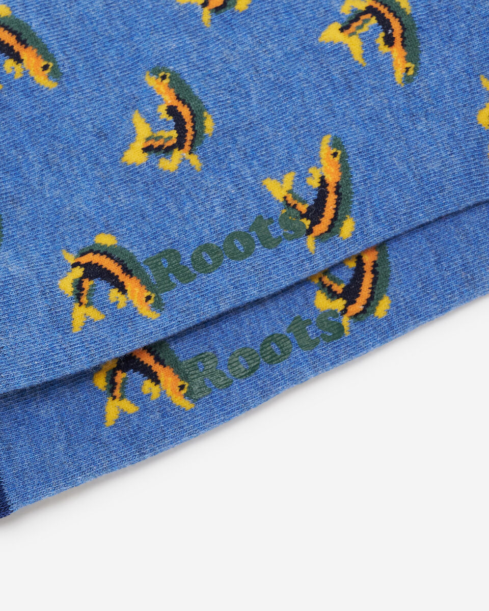 Mens True Nature Print Sock