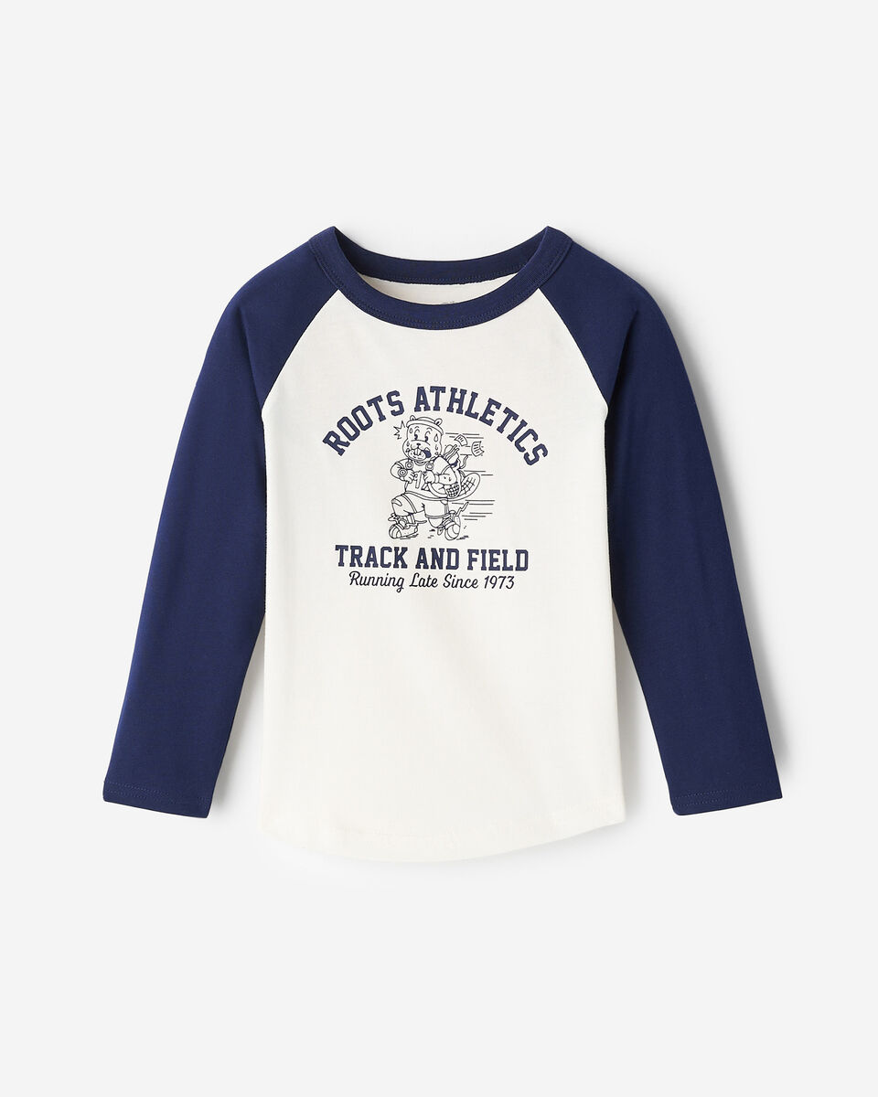 T-shirt style baseball Buddy pour tout-petits