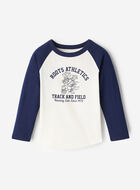 T-shirt style baseball Buddy pour tout-petits