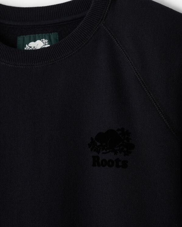 Chandail à col à glissière et manches courtes en coton bio Cooper