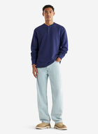 Chandail henley à col boutonné en tricot double Thompson