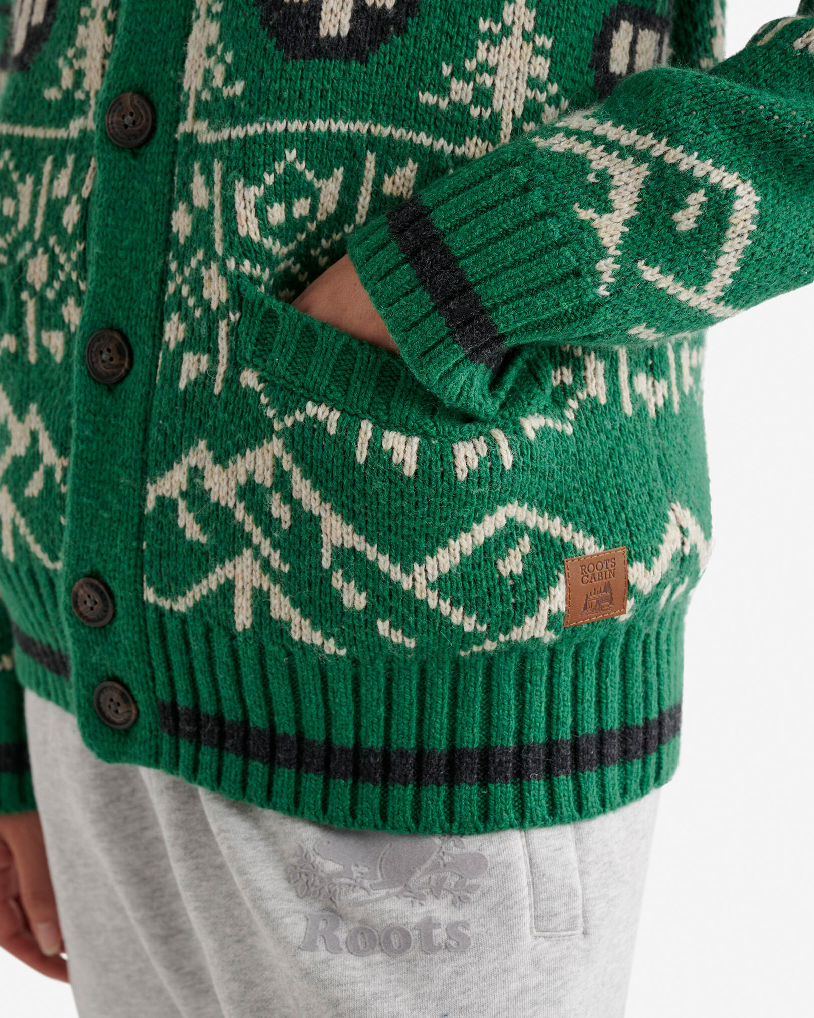 Cabin Shawl Fair Isle Cardigan