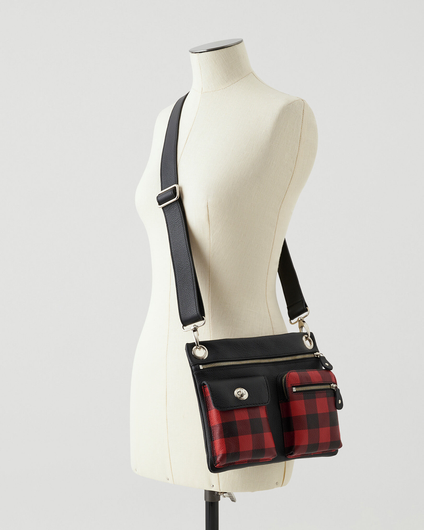 Plaid crossbody bag online