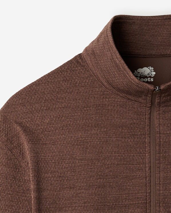 Active Textured Quarter Zip