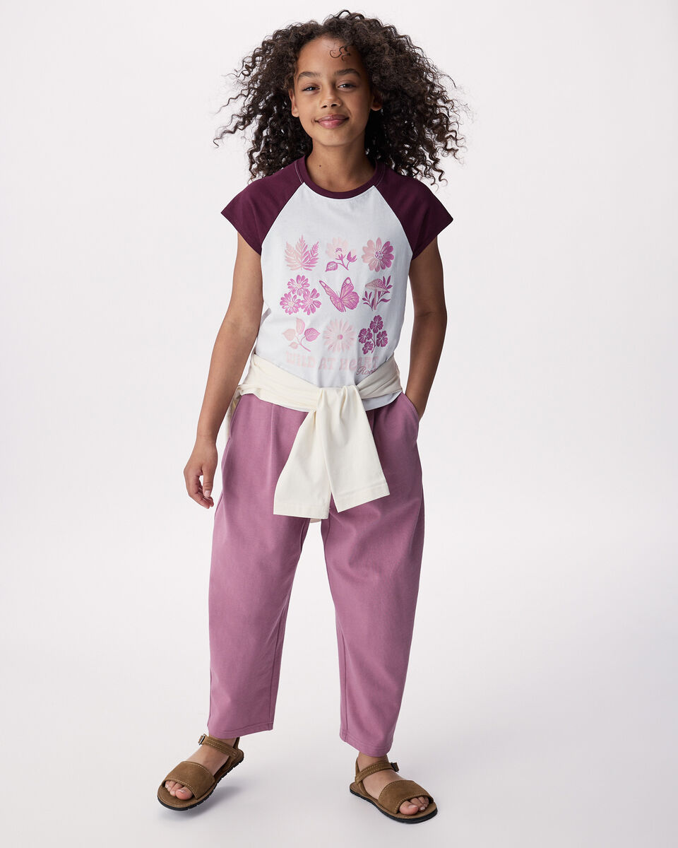T-shirt &agrave; motif floral Olivia pour filles