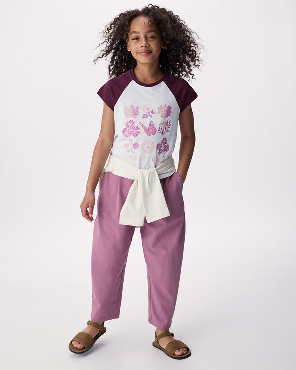T-shirt &agrave; motif floral Olivia pour filles