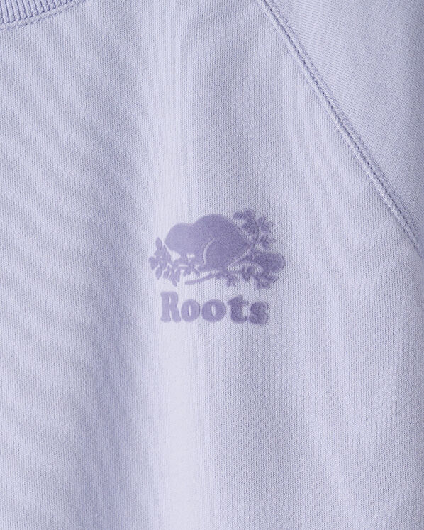 Chandail à col à glissière et manches courtes en coton bio Cooper