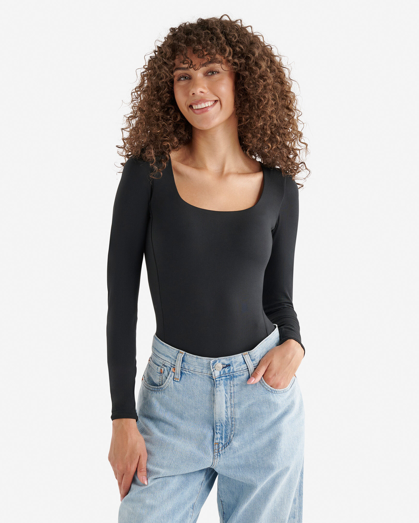 Renew Knit Long Sleeve Bodysuit