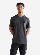 T-shirt poivr&eacute; en coton bio pour hommes