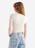 Renew Knit Crop T-Shirt