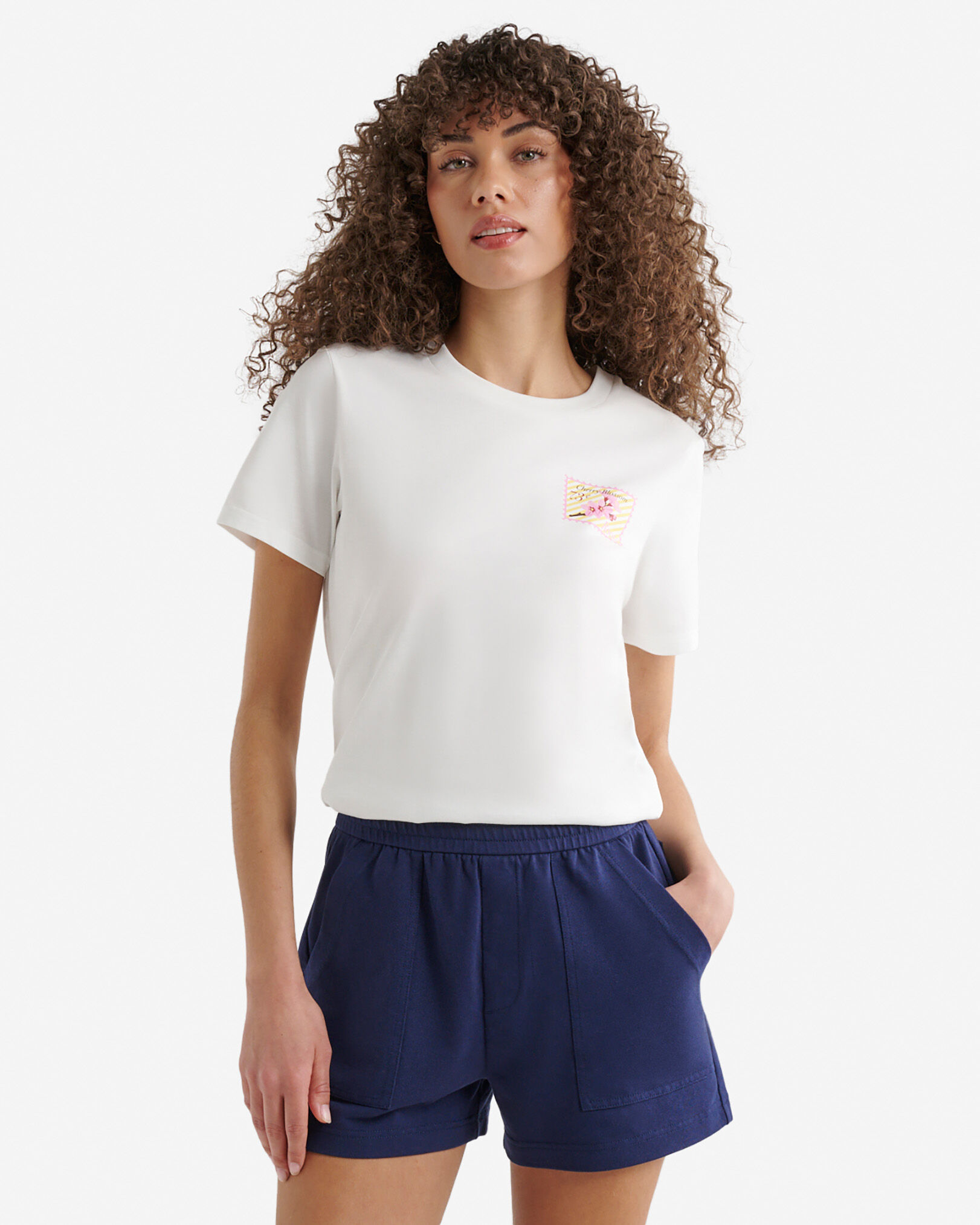 T-shirt Printemps Roots pour femme