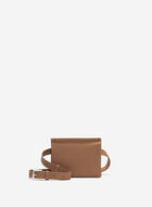Sac-ceinture double en cuir Nuage