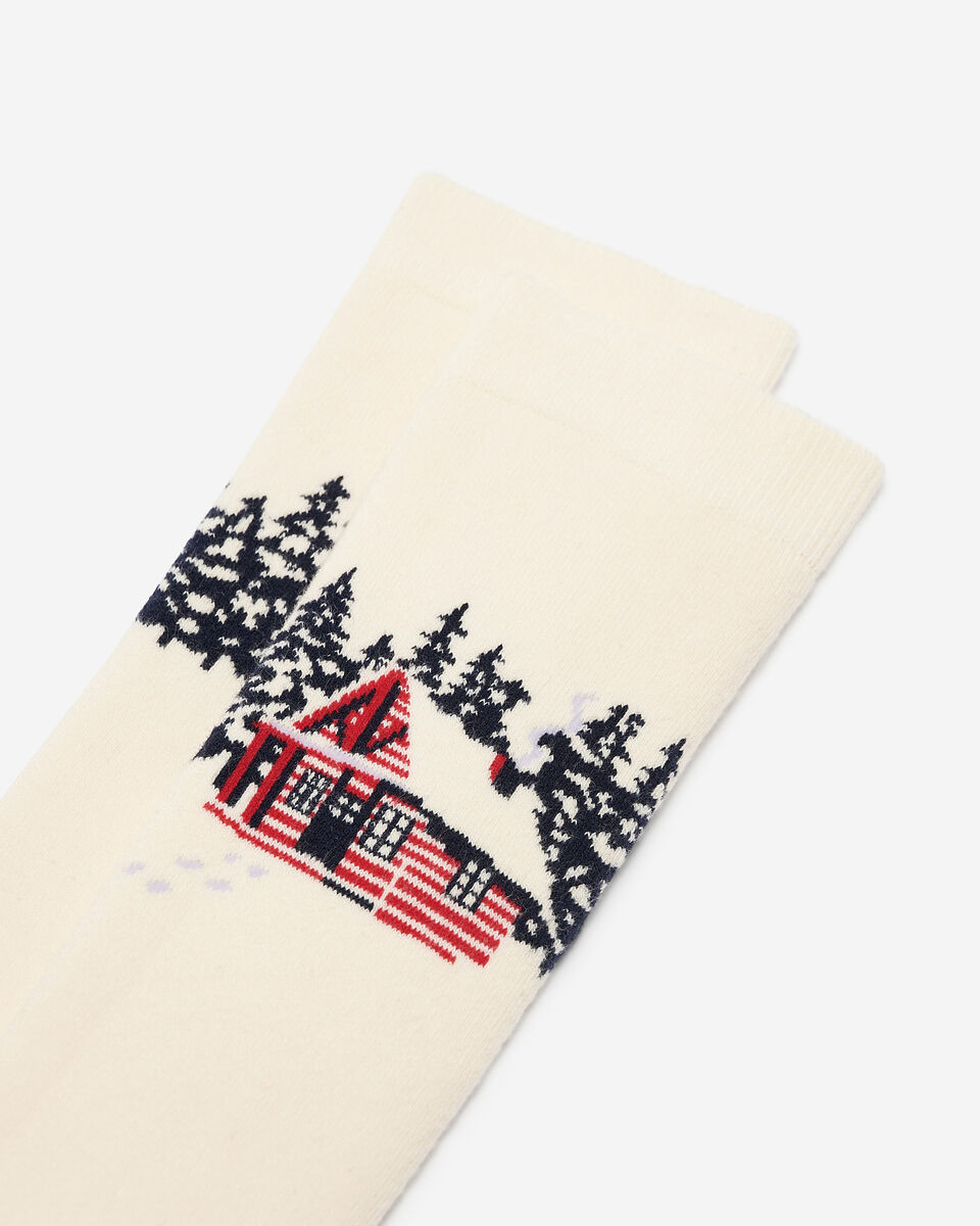 Adult Cabin Landscape Sock