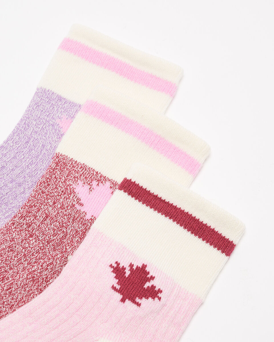 Kids Cabin Maple Sock 3 Pack