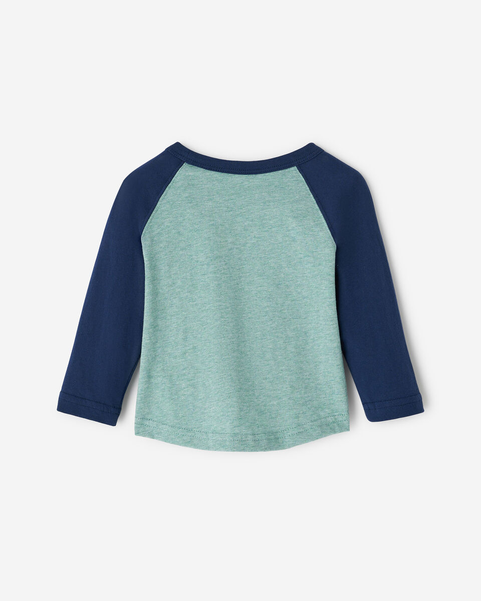 T-shirt style baseball Cooper pour bébé